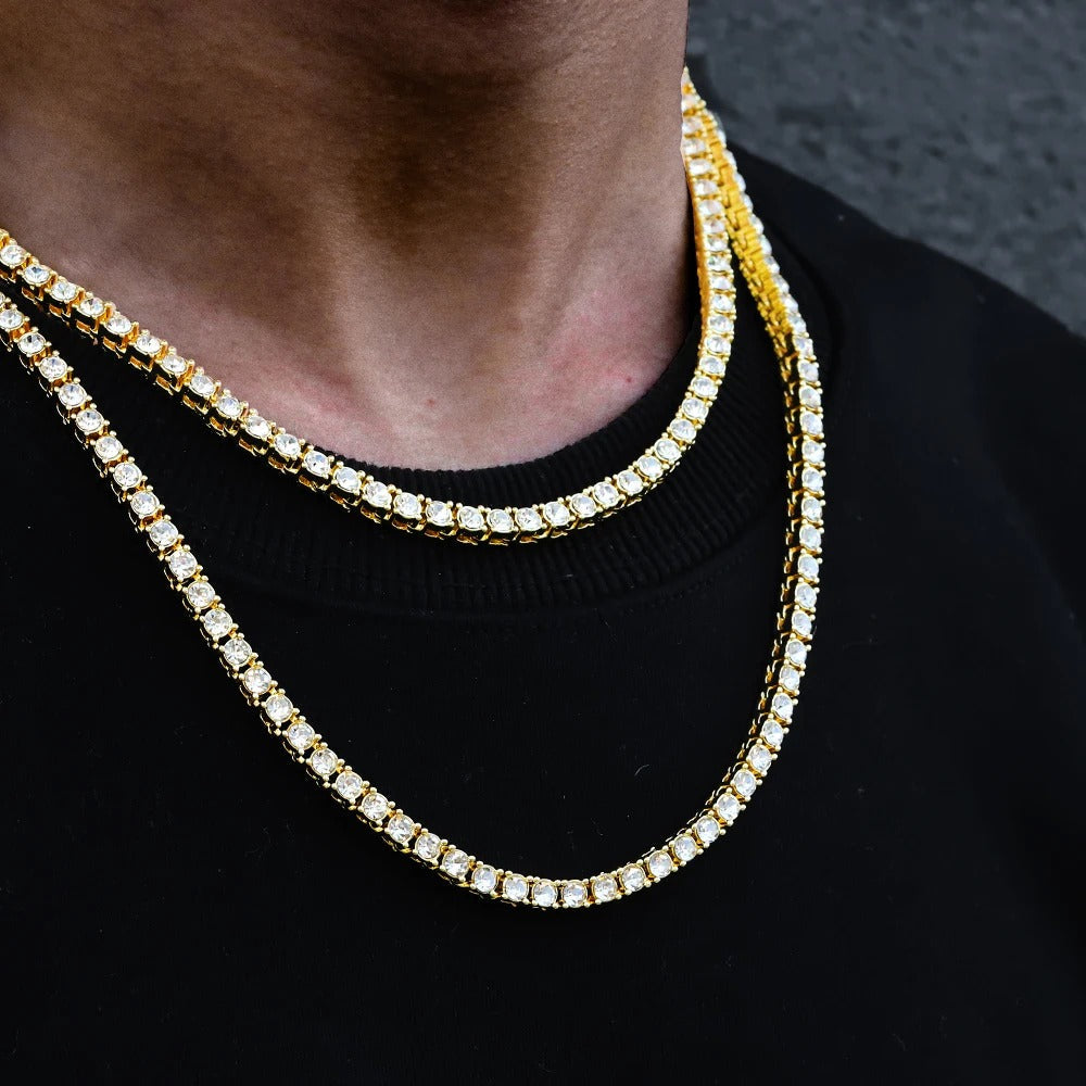 Iced Out Tennis Kette